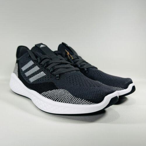 Adidas shoes Fluidflow - Core Black / Cloud White / Grey Six 8