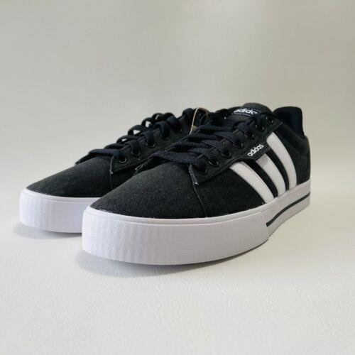 Adidas shoes Daily - Core Black / Cloud White / Core Black 8