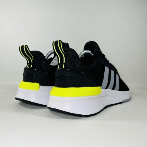 Adidas shoes Racer - Core Black / Solar Yellow / Cloud White 8