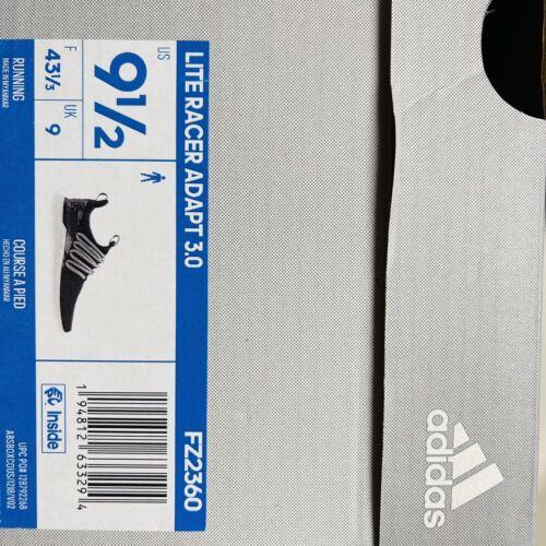 Adidas shoes Racer Lite - Core Black / Core Black / Grey Five / White 10