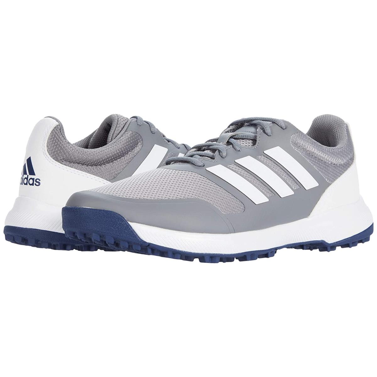Man`s Sneakers Athletic Shoes Adidas Golf Tech Response SL Grey Three/White