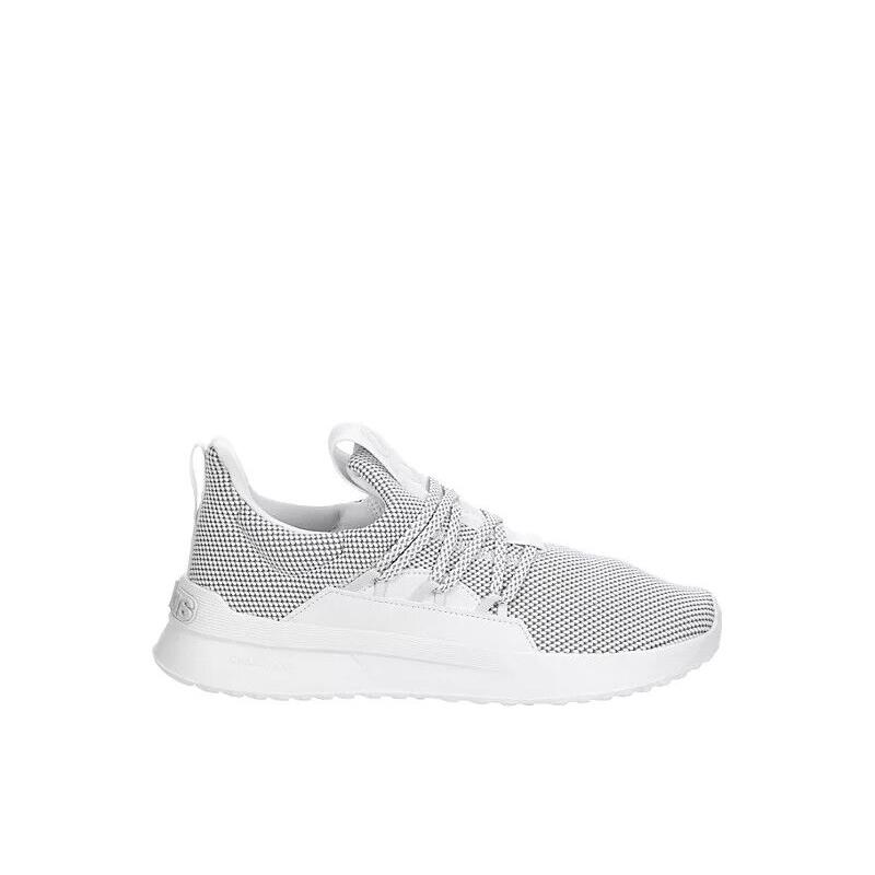 Adidas Lite Racer Adapt V5 Cloud Foam Men`s Slip on Low Athletic Shoes Sneakers - White