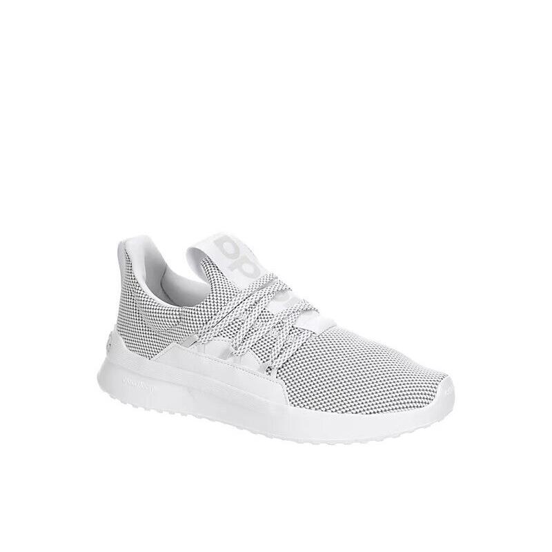 Adidas Lite Racer Adapt V5 Cloud Foam Men`s Slip on Low Athletic Shoes Sneakers White