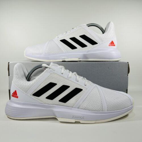 Adidas Courtjam Bounce M Tennis Shoes Men`s Athletic Sneakers White H68892