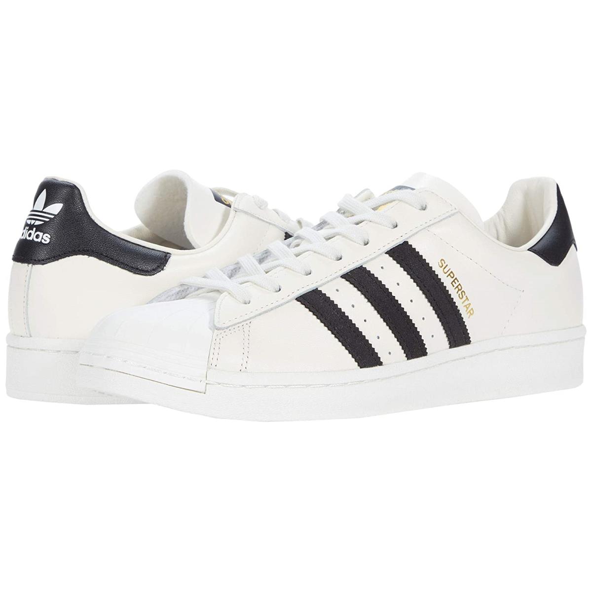 Man`s Sneakers Athletic Shoes Adidas Originals Superstar Chalk White/Core Black/Off-White