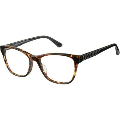 Juicy Couture JU185 086 Dark Havana Eyeglasses 50mm with Juicy Case