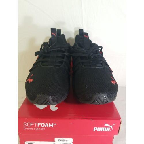 Puma shoes Axelion Break Training - Black/Red 3