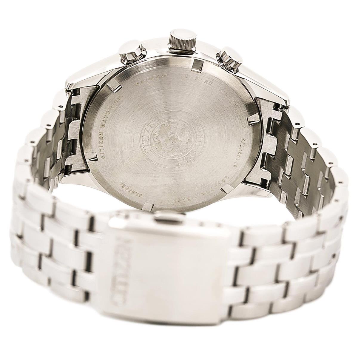 Citizen Men`s Watch Chandler Eco Drive Grey Dial Bracelet CA0620-59H - Dial: Grey, Band: Silver