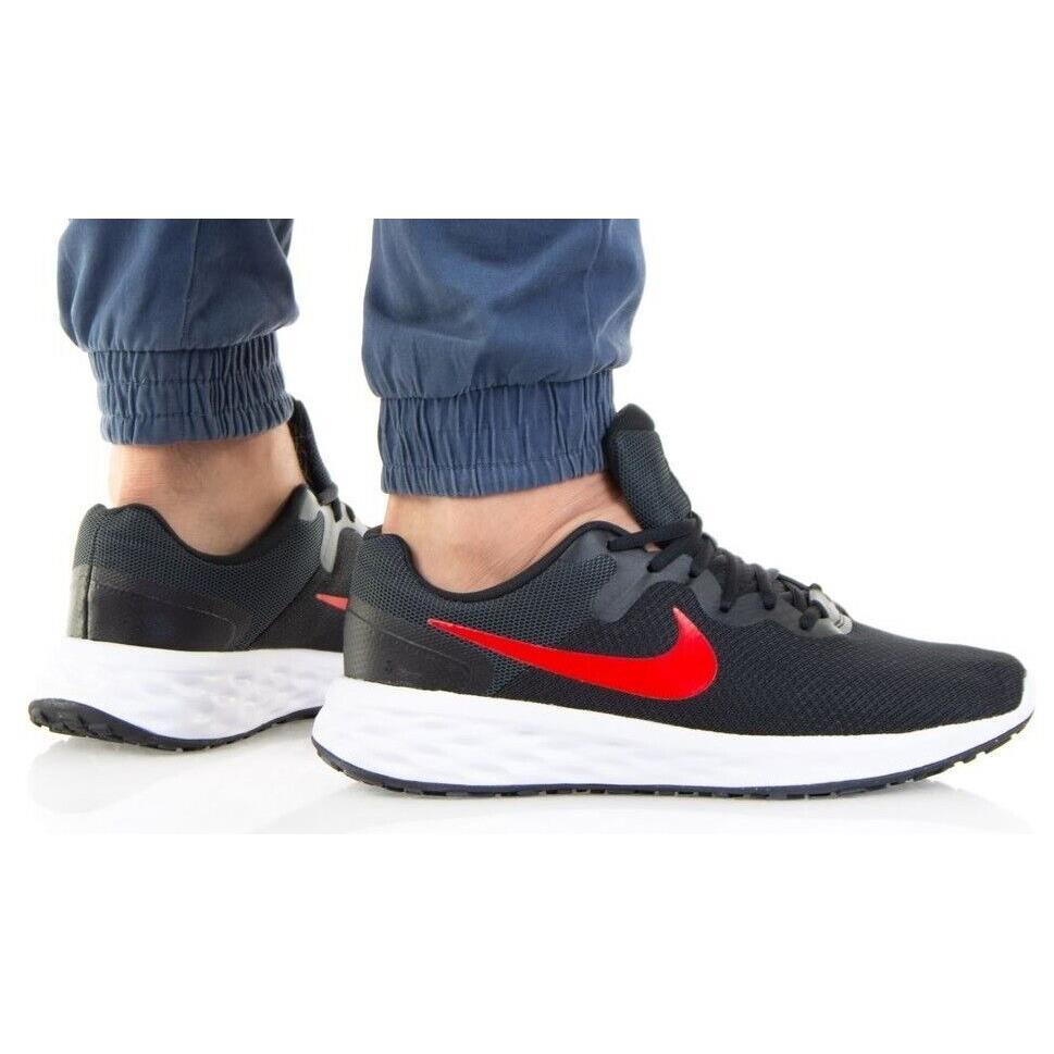 Nike Athletic Sneakers Casual Gym Running Shoes Mens Black Red All Sizes