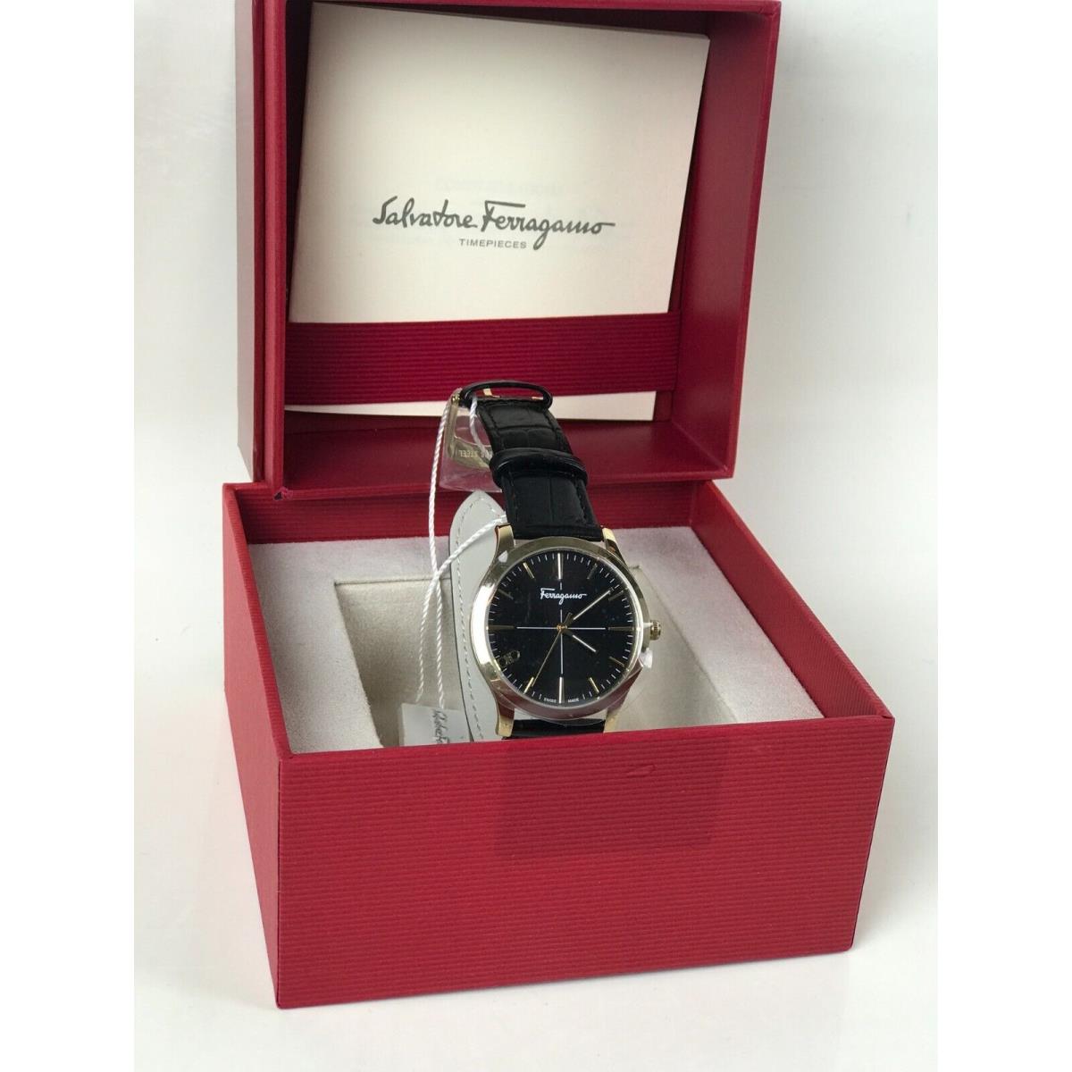 Salvatore Ferragamo Womens Black 35 mm Slim Formal Watch SFUC00321