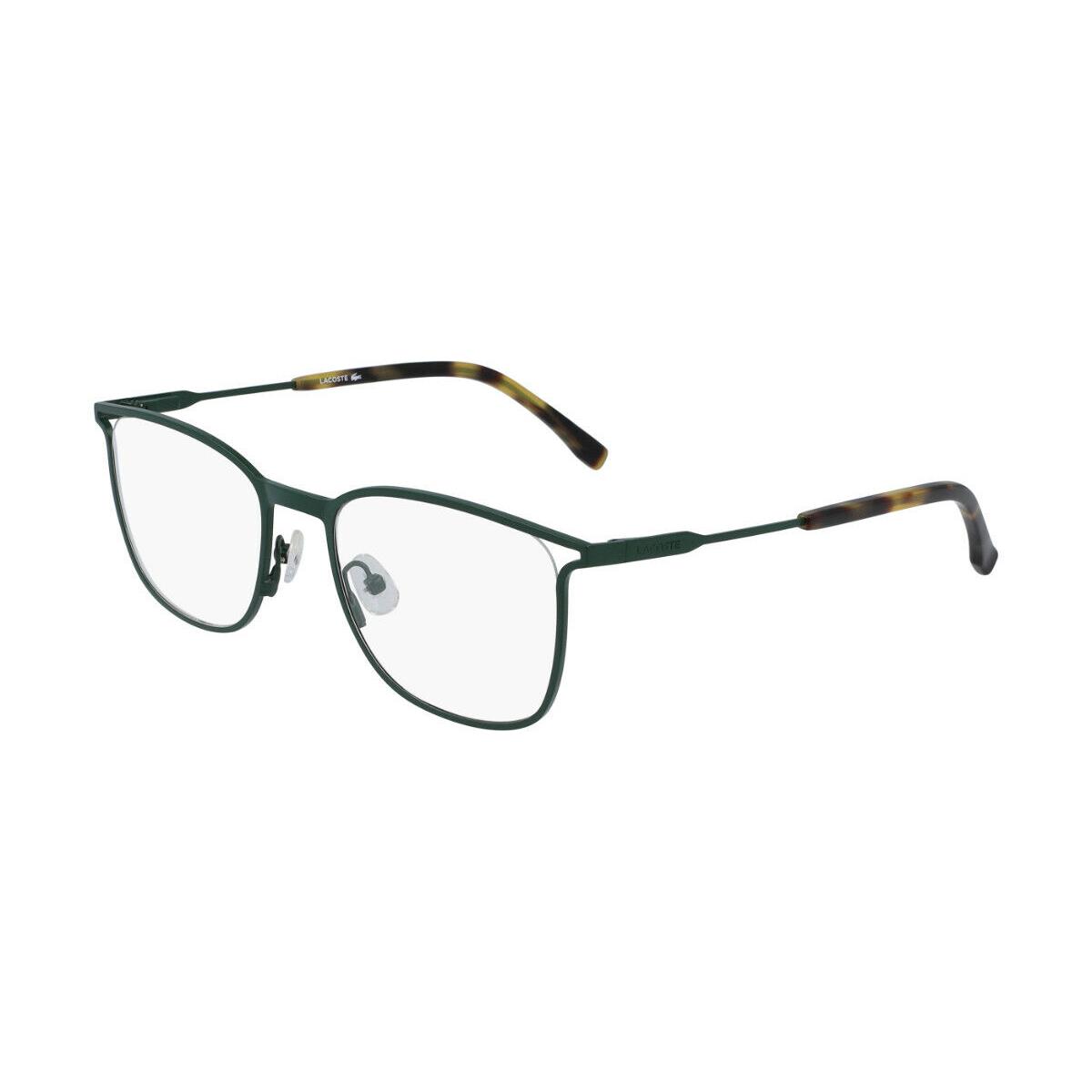 Lacoste L2261 315 Matte Green Eyeglasses 53mm with Lacoste Case