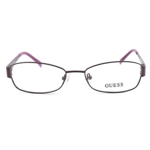 Guess eyeglasses  - Purple , Purple Frame, With Plastic Demo Lens Lens 1