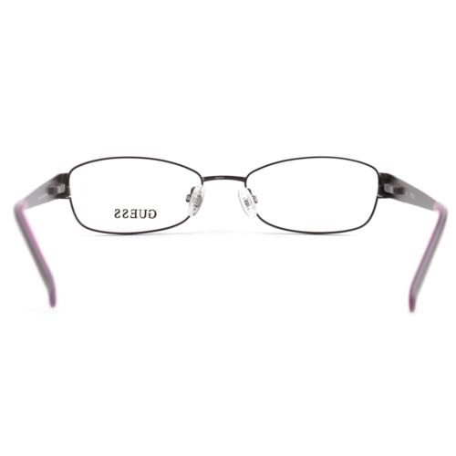 Guess eyeglasses  - Purple , Purple Frame, With Plastic Demo Lens Lens 2