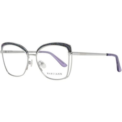 Eyeglasses Guess By Marciano GM 0344 010 Shiny Light Nickeltin
