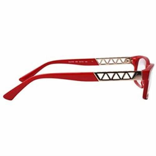 Guess eyeglasses  - Shiny Red , Red Frame, With Plastic Demo Lens Lens 1