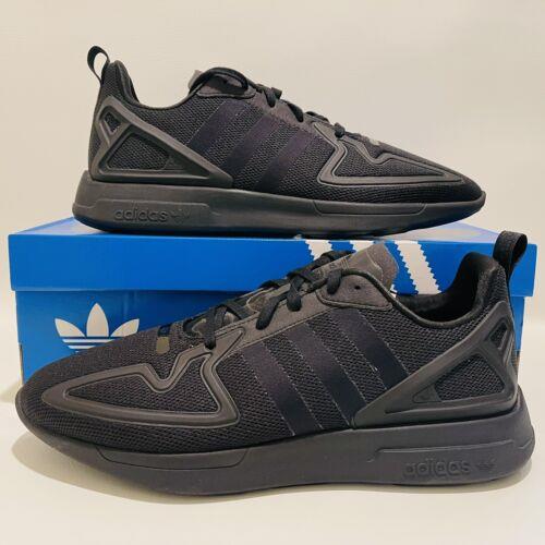 Adidas ZX 2K Flux Originals Men s Shoe Size 10.5 Athletic Sneakers Black FV9973
