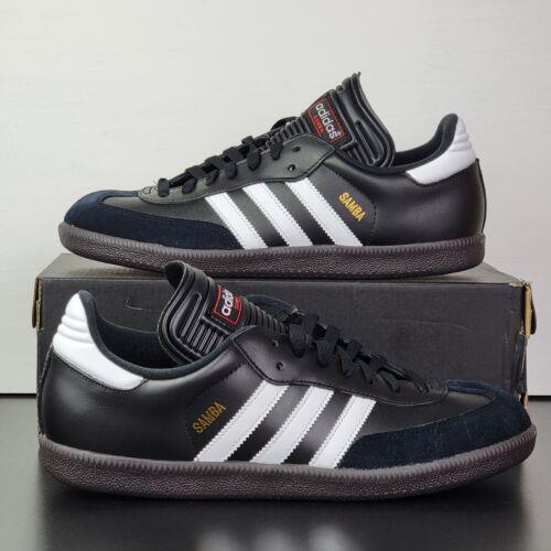 Adidas Originals Samba Classic Black Brown White Shoes 034563 Men`s Size 10.5