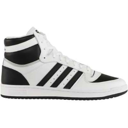 Adidas FX8516 Ten Rebound High Mens Sneakers Shoes Casual - Black White