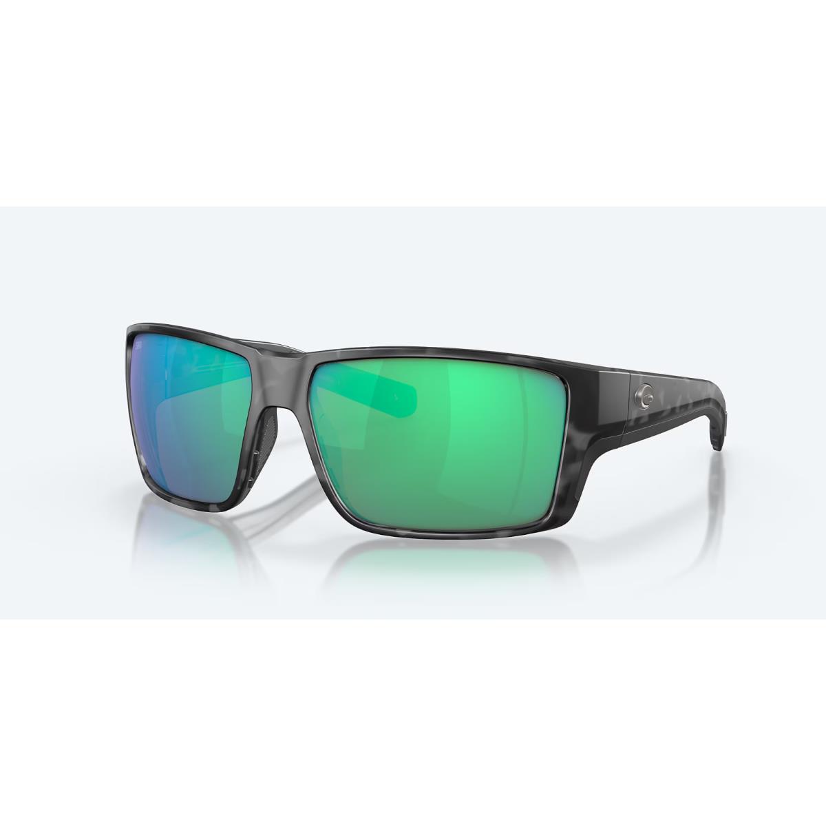 Costa Del Mar Reefton Pro Polarized Tiger Shark Frame Green Mirror 580G