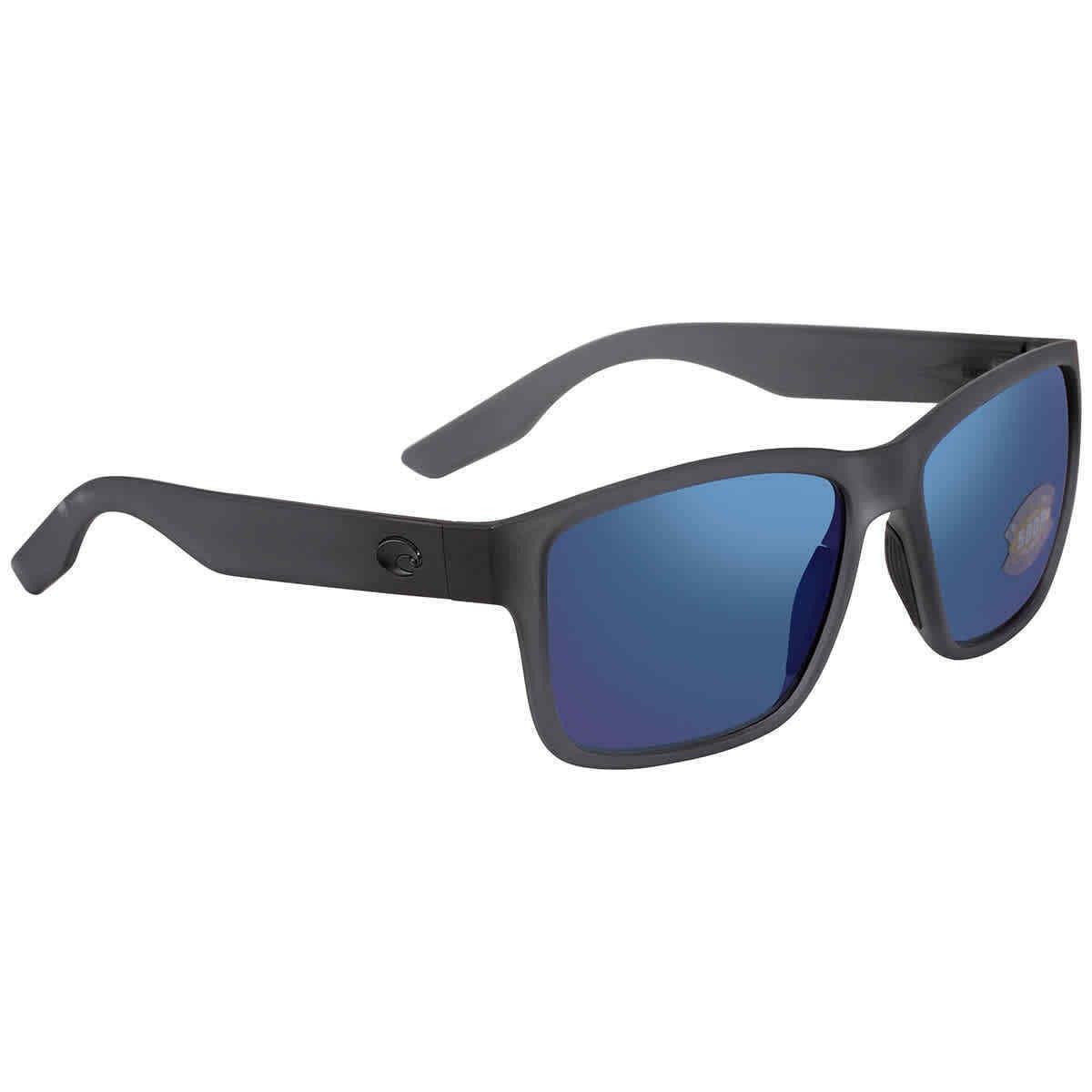 Costa Del Mar Paunch Blue Mirror Polarized Polycarbonate Men`s Sunglasses 6S9049