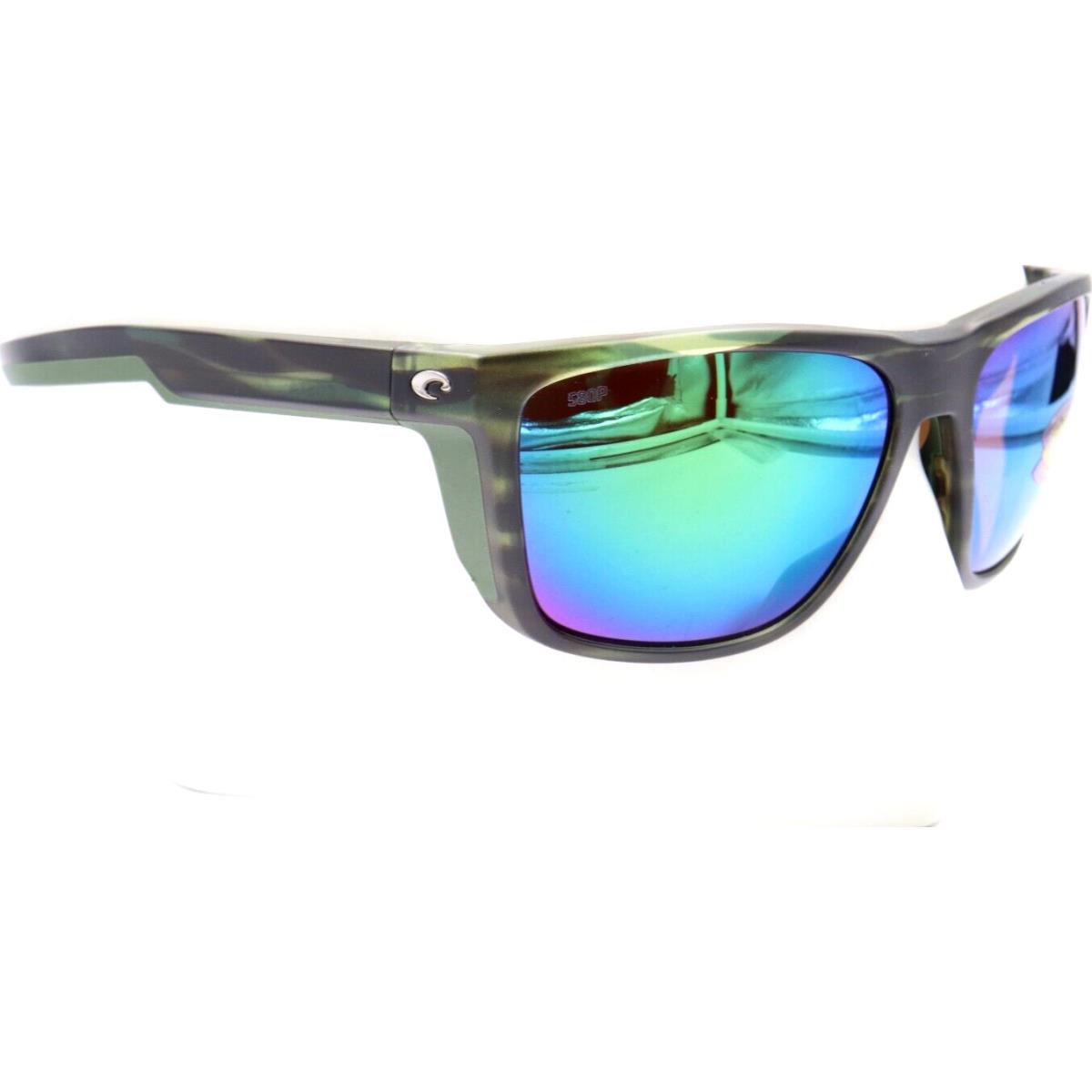 Costa Del Mar Ferg Matte Reef Green 580P Sunglasses 06S9002-90022159