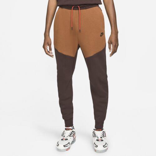 Nike Sportswear Tech Fleece Jogger Pants CU4495-203 Brown Basalt Men`s Large L