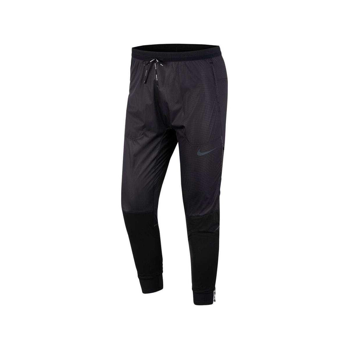 Nike Swift Shield Slim Fit Running Pants Men`s Black X-large CU7857 010