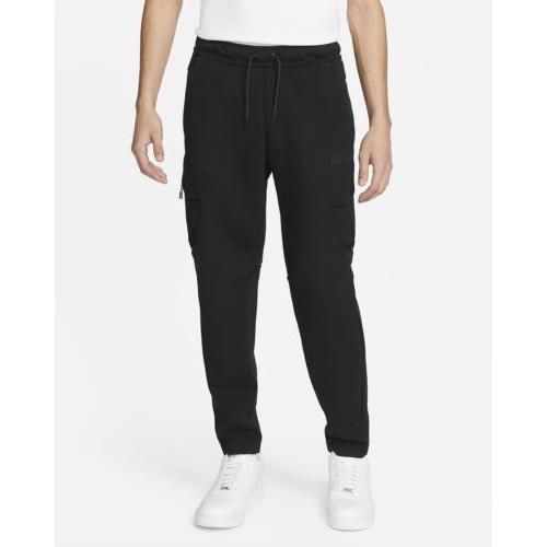 Nike Sportswear Tech Fleece Utility Jogger Pants Black DM6453 010 Men Size Large