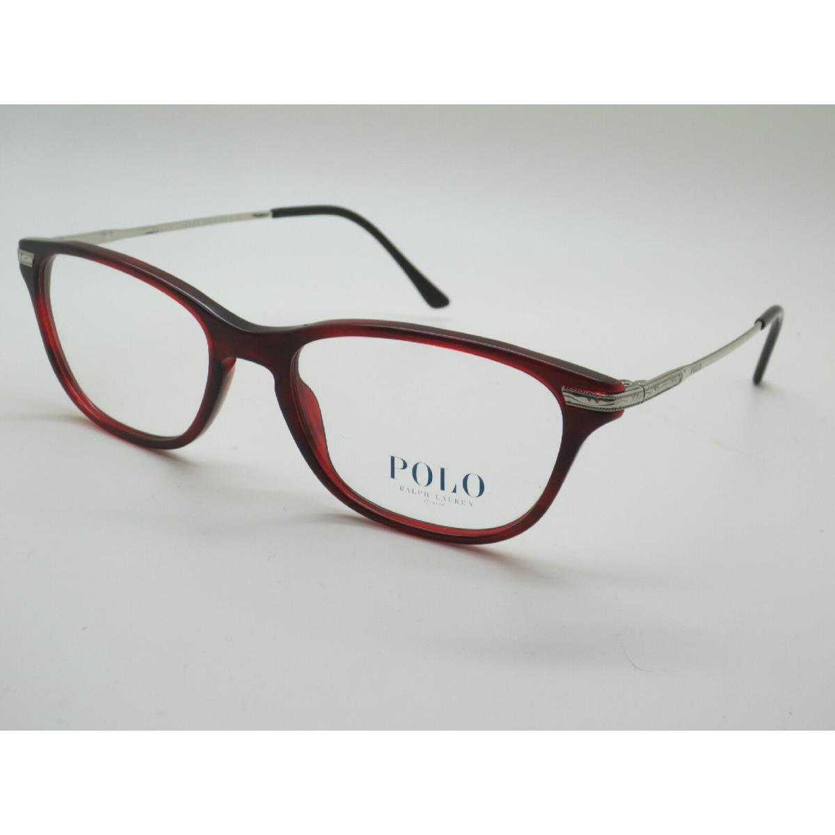 Polo Ralph Lauren PH 2135 5533 Red Havana/silver 53mm Eyeglasses