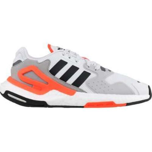 Adidas FY0237 Day Jogger Lace Up Mens Sneakers Shoes Casual - Orange White