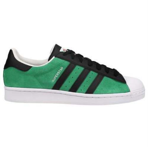 Adidas FW7844 Superstar Mens Sneakers Shoes Casual - Black Green
