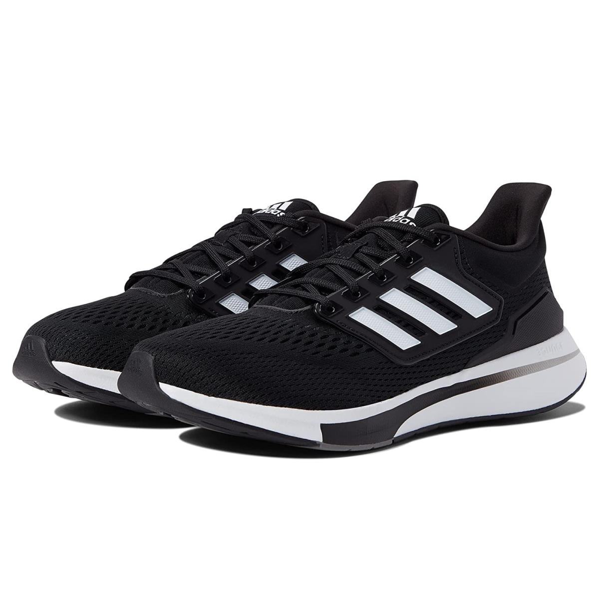Man`s Sneakers Athletic Shoes Adidas Running EQ21 Run Black/White/Grey