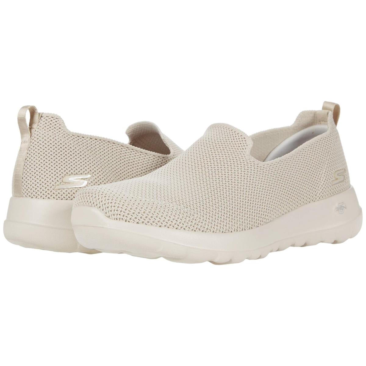 Woman`s Shoes Skechers Performance Go Walk Joy Stretch Fit Taupe