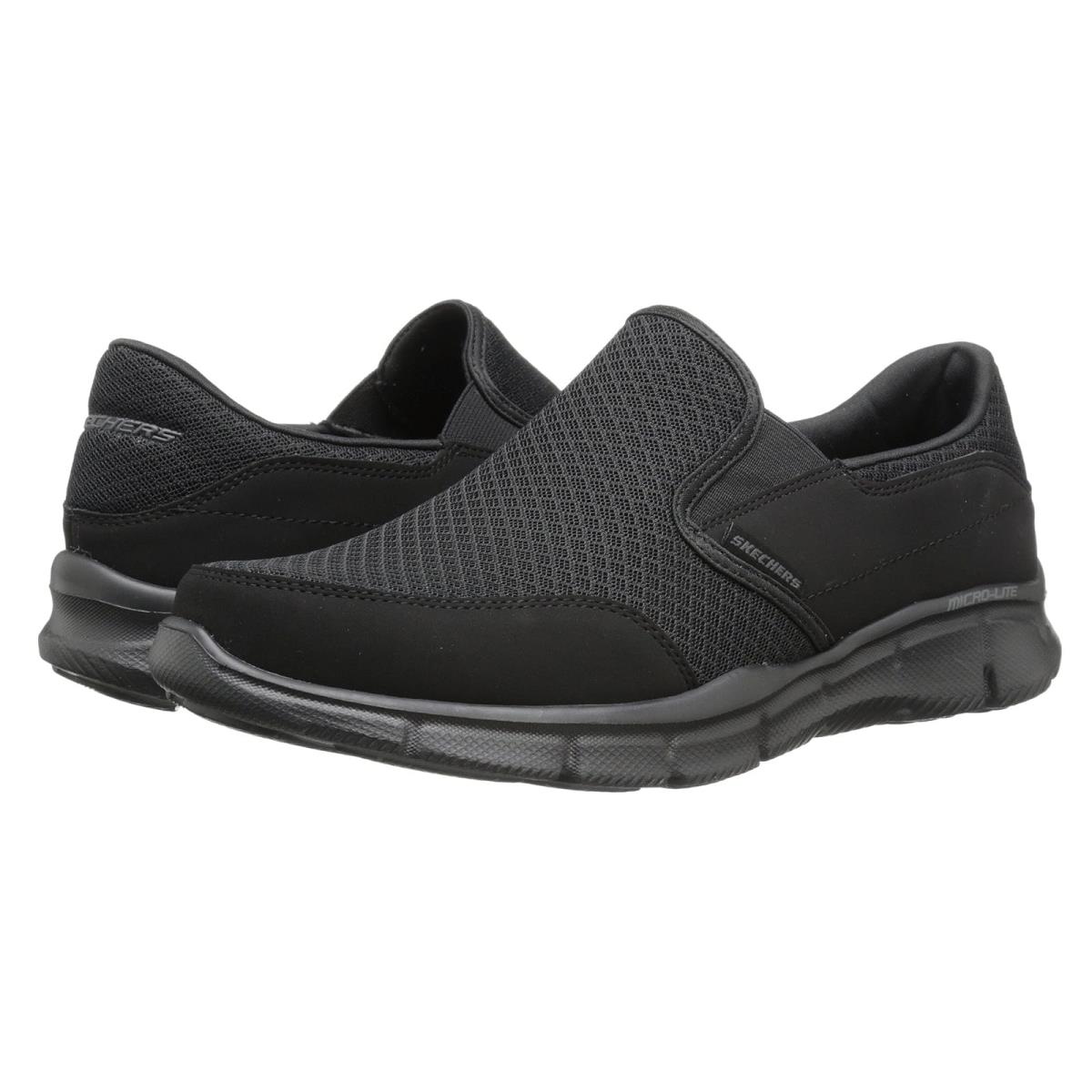 Man`s Sneakers Athletic Shoes Skechers Equalizer Persistent Black
