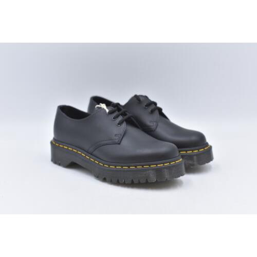 Men`s Dr Martens Bex Smooth Leather Oxford Dress Shoes Black 6M