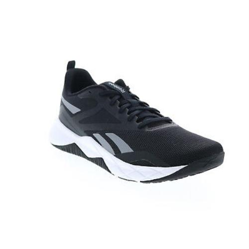 reebok black canvas shoes