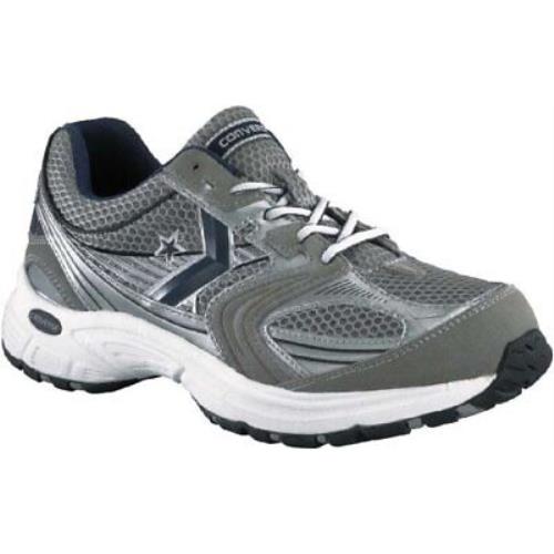Converse Shoes: Men`s Gray and Silver Cross Training Athletic Shoes C1496 Grey/