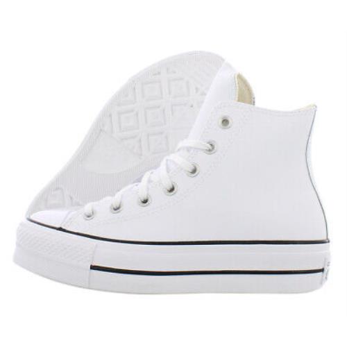 Converse Chuck Taylor All Star Leather Platform Hi Womens Shoes