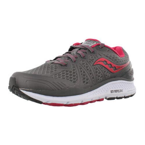 Saucony Echelon 6 Wide Womens Shoe Size 12 Color: Grey/pink/white