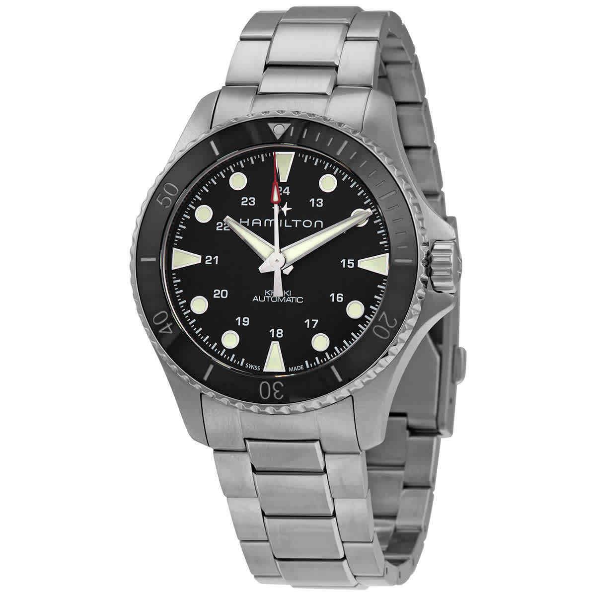 Hamilton Scuba Automatic Black Dial Men`s Watch H82515130