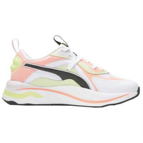 Puma 387128-01 Rs-curve Lace Up Womens Sneakers Shoes Casual - White - Size