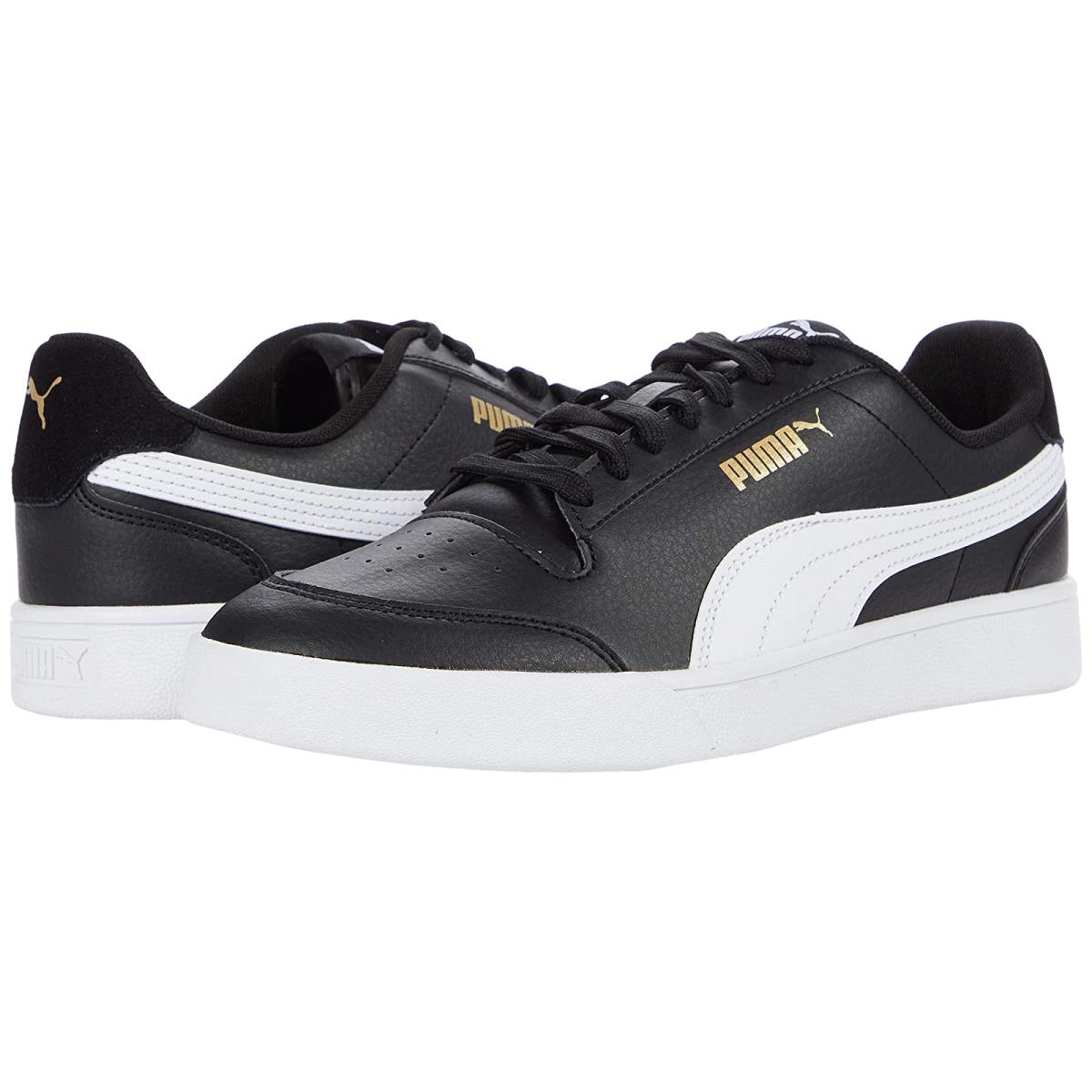 Man`s Sneakers Athletic Shoes Puma Shuffle Puma Black/Puma White/Puma Team Gold
