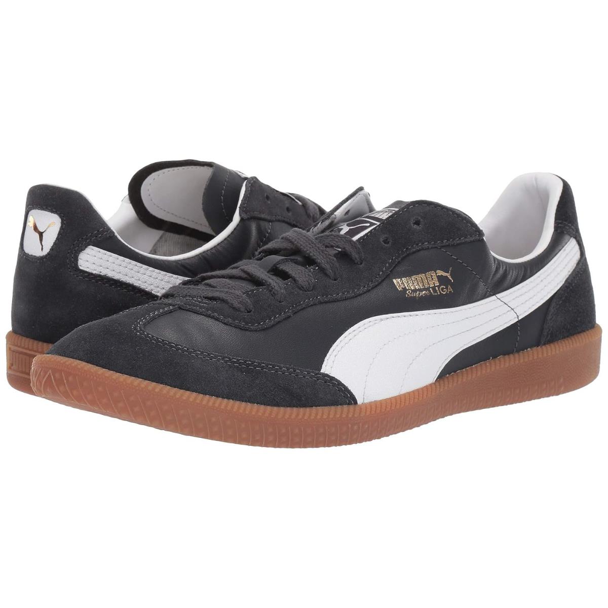 Man`s Sneakers Athletic Shoes Puma Super Liga OG Retro - New Navy/White