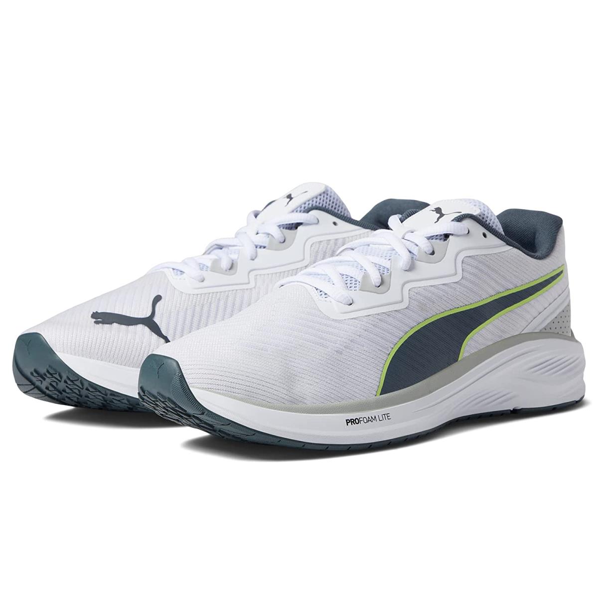 Man`s Sneakers Athletic Shoes Puma Aviator Profoam Sky Puma White/Dark Slate