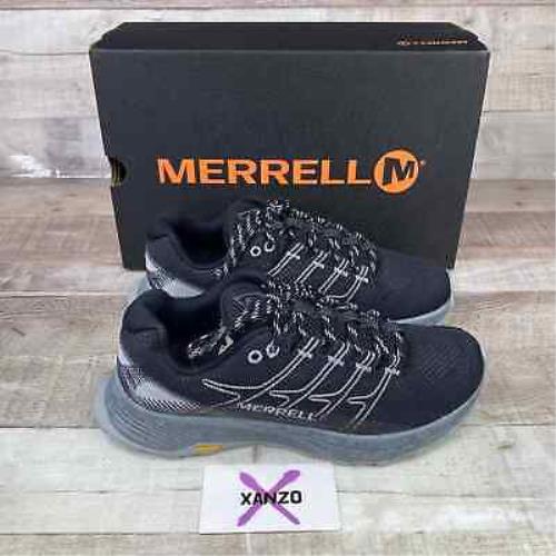 Merrell Womens Black Moab Flight J066820 Lace Up Athletic Hiking Shoes Size US 8