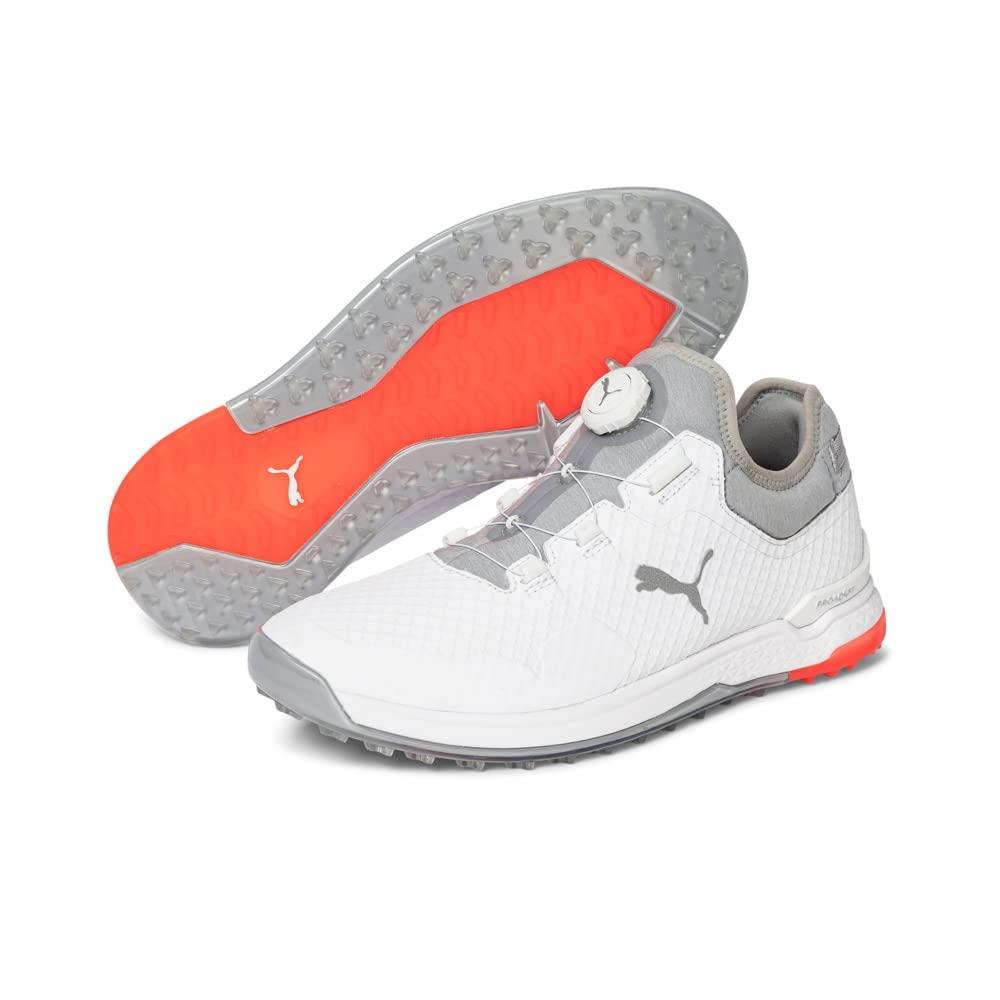 Man`s Sneakers Athletic Shoes Puma Golf Proadapt Alphacat Disc Puma White/High-Rise