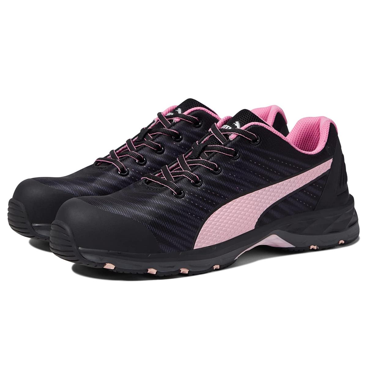Woman`s Sneakers Athletic Shoes Puma Safety Spectra Low 2.0 EH Black/Pink