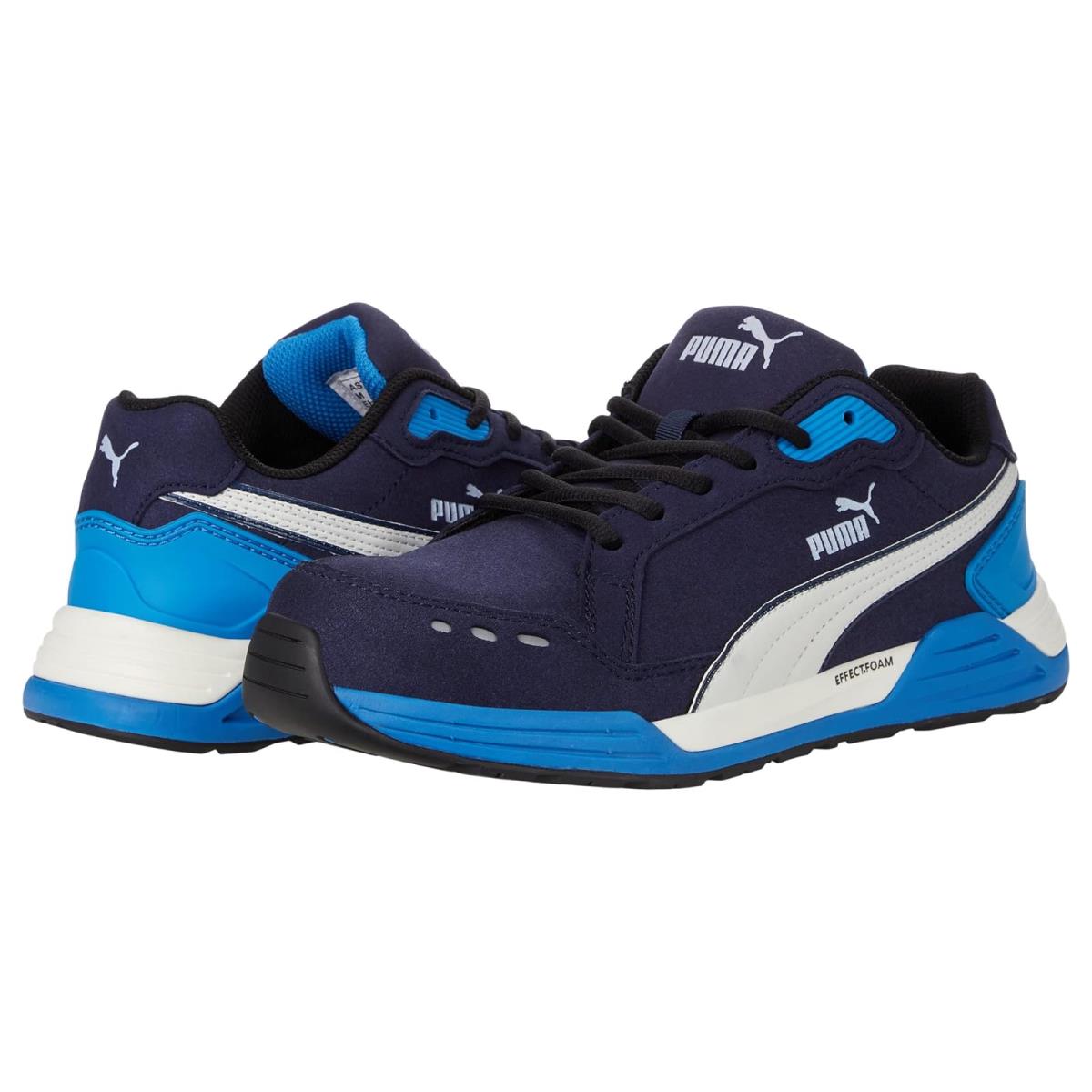Man`s Sneakers Athletic Shoes Puma Safety Airtwist Low Blue