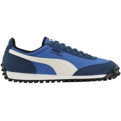 Puma 371601-01 Fast Rider Source Lace Up Mens Sneakers Shoes Casual - Blue