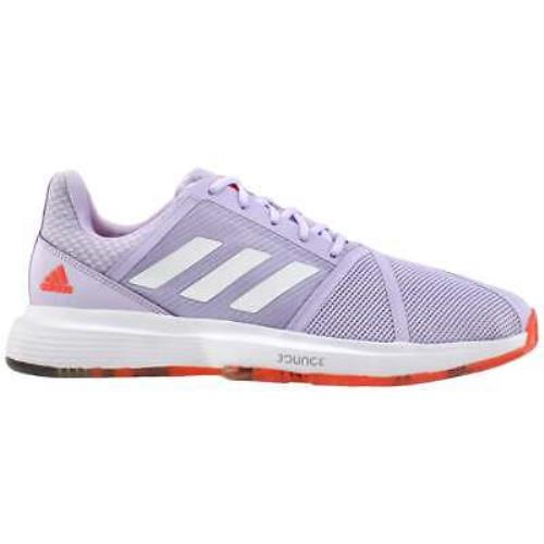 Adidas EF2764 Courtjam Bounce Womens Tennis Sneakers Shoes Casual - Purple